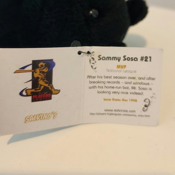 3 Salvino's Bammers Bears - NL MLB Players Choice * SOSA * GLAVINE * WOOD * - Picture 4 of 12